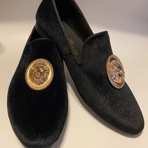 Harpelunde Velvet Smoking Loafer